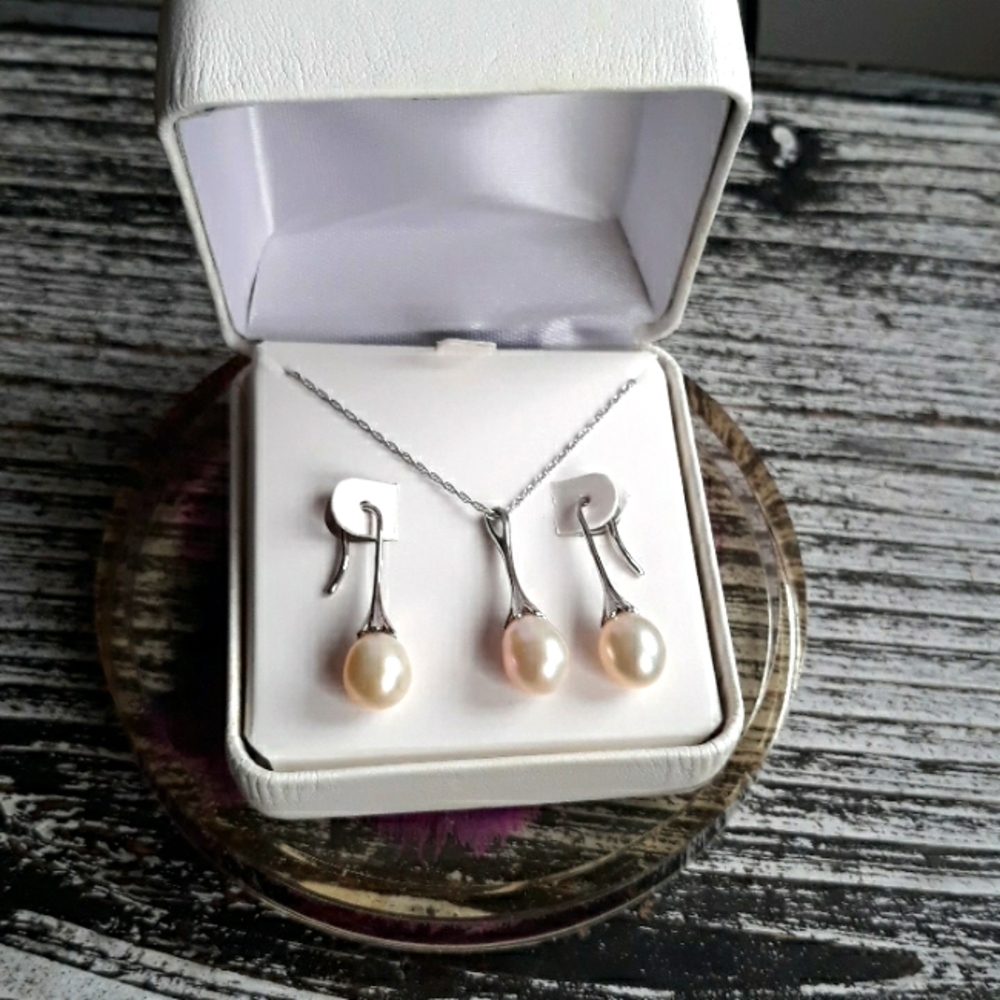 Faux pearls